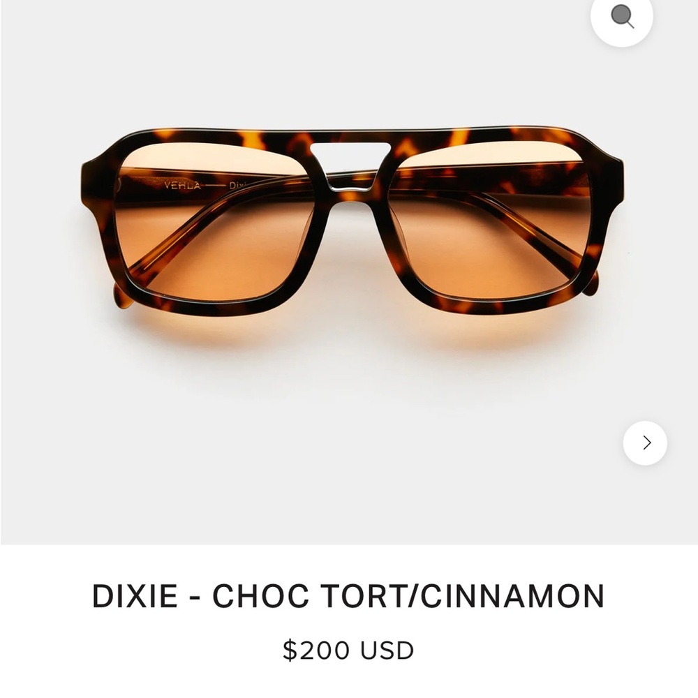 vehla dixie sunglassess brand new